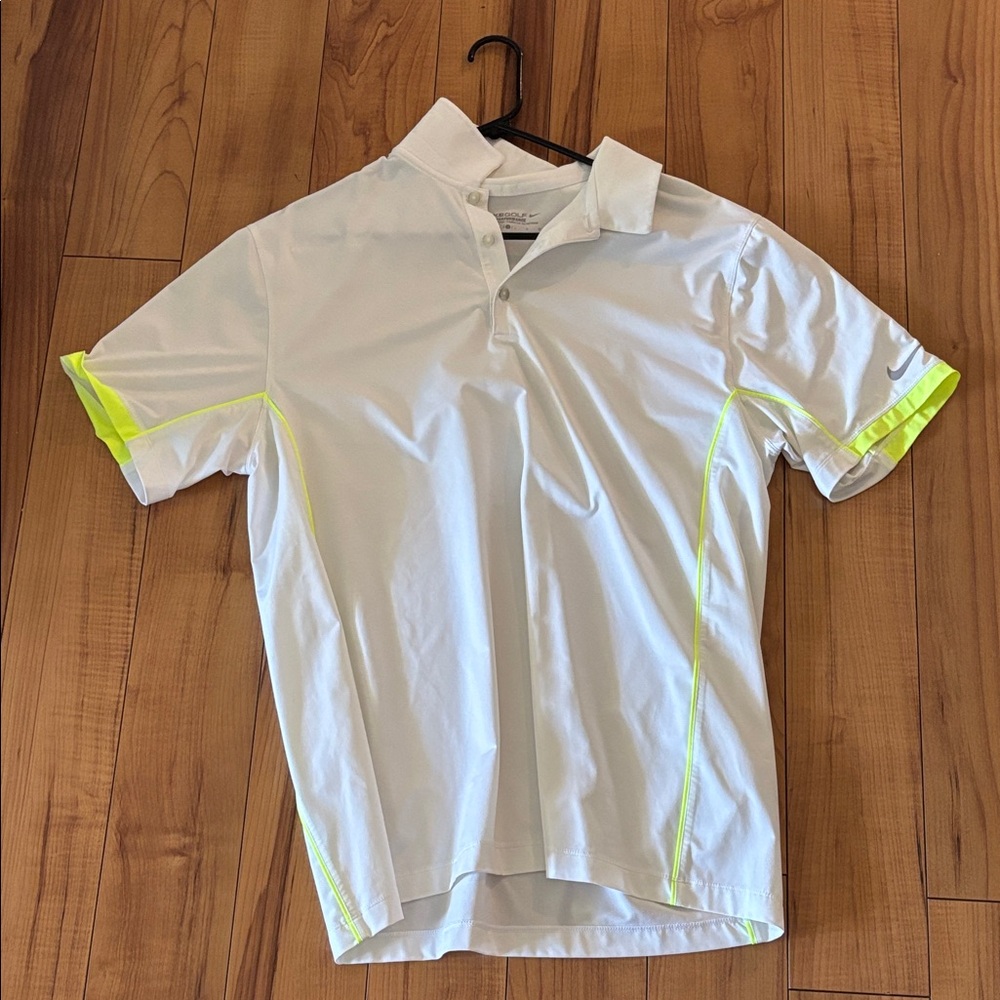 Nike White Golf Polo Shirt